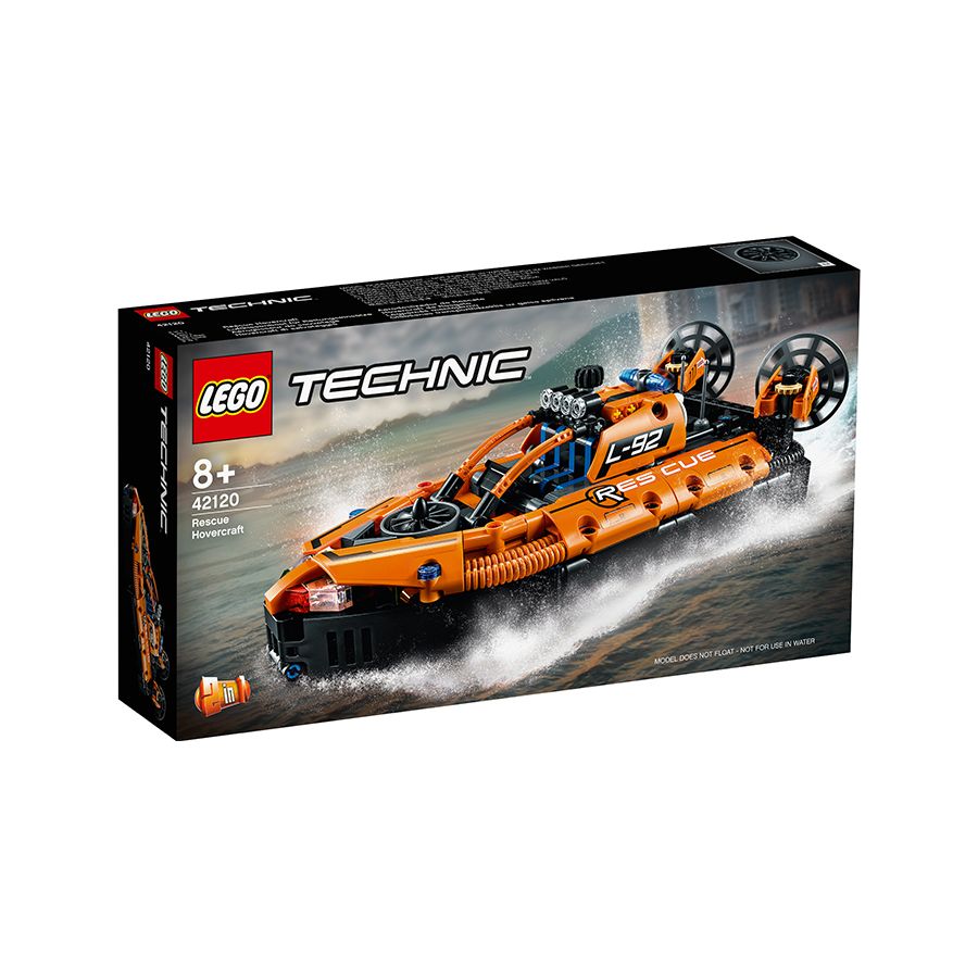 Bộ lego lắp ráp technic 42120 ca nô đệm khí cứu hộ