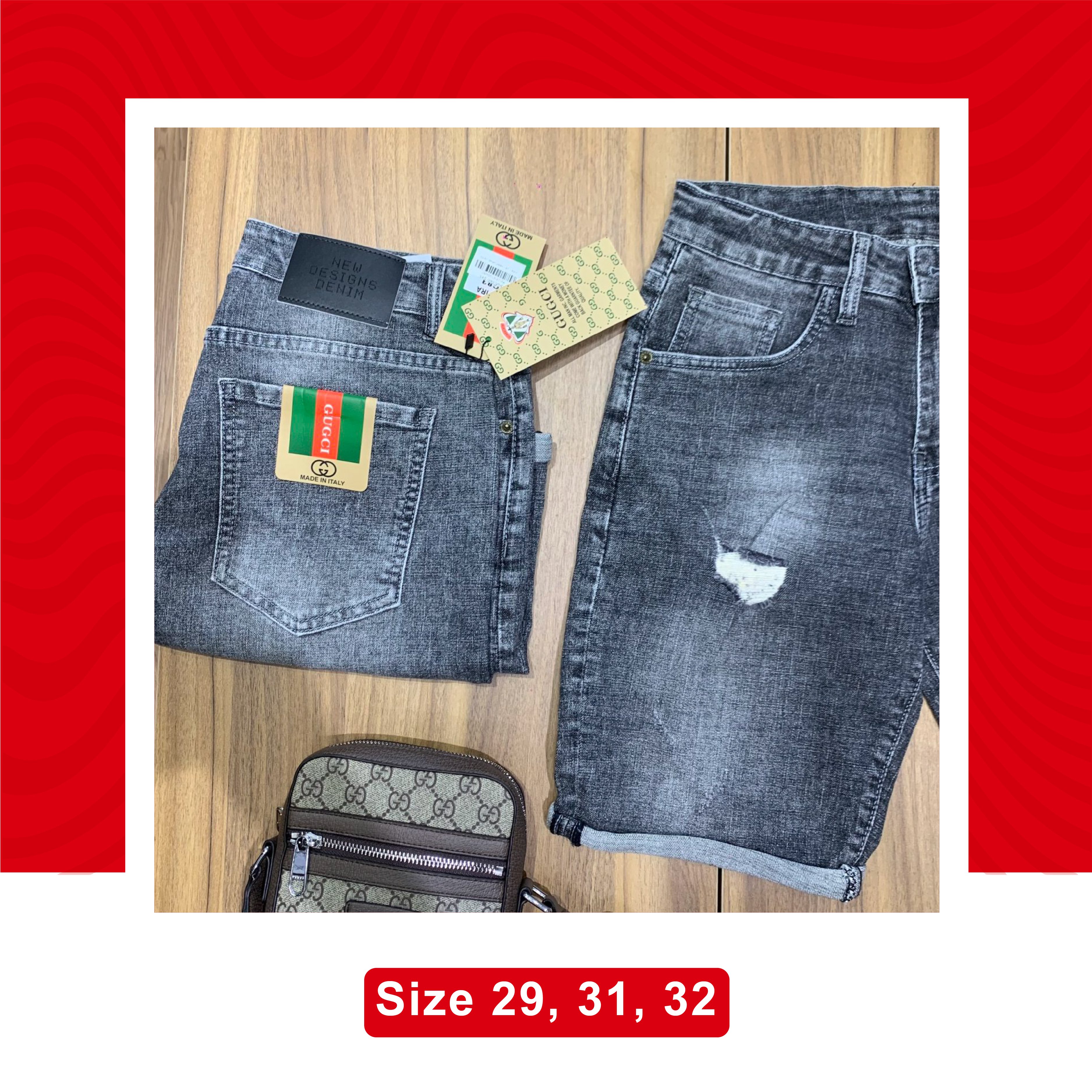 Quần short jean 5013