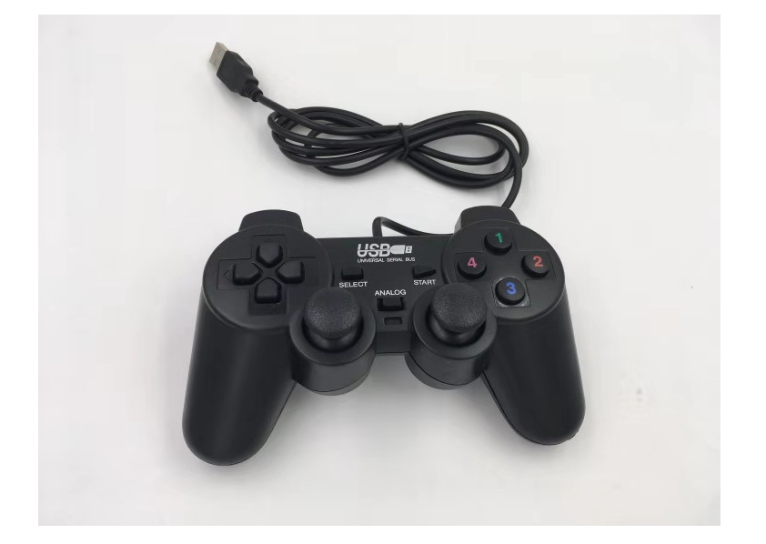 Tay Cầm Chơi Game Rung Có Dây, Cần Điều Khiển USB PC Tay Cầm Chơi Game PS2, Dành Cho Máy Tính Xách Tay Máy Tính Để Bàn