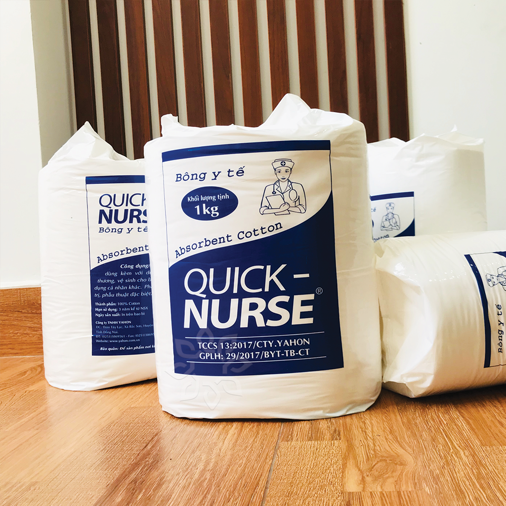 [HCM]Bông Y Tế Cuộn cao cấp – Loại 1kg