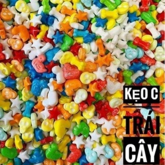 1 kg- kẹo trái cây ngũ sắc