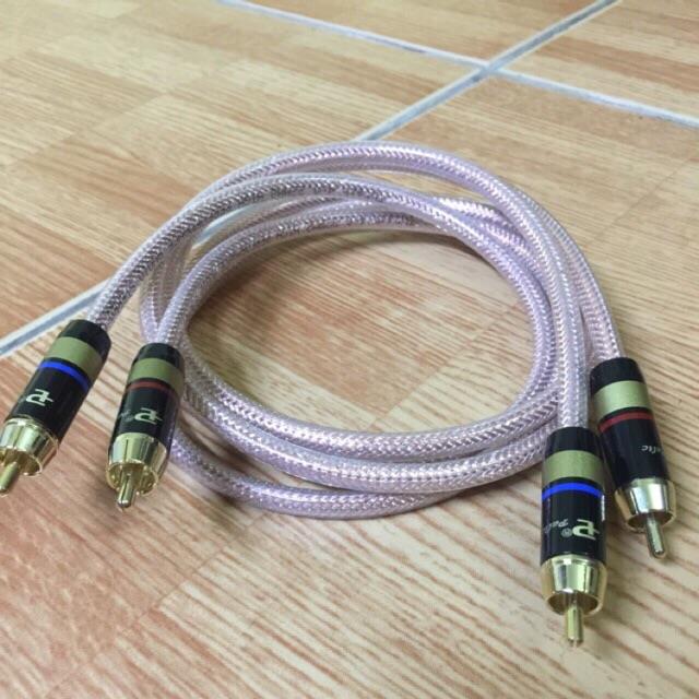 Dây Tín hiệu audio hàng DIY chất lượng theo yêu cầu. Báo giá 1 cặp gồm 2 sợi đơn như hình. AV