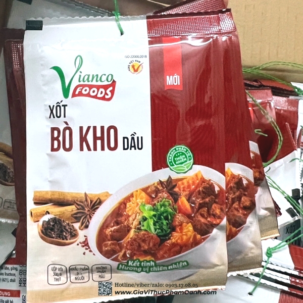 Gia vị bò kho Việt Ấn Vianco