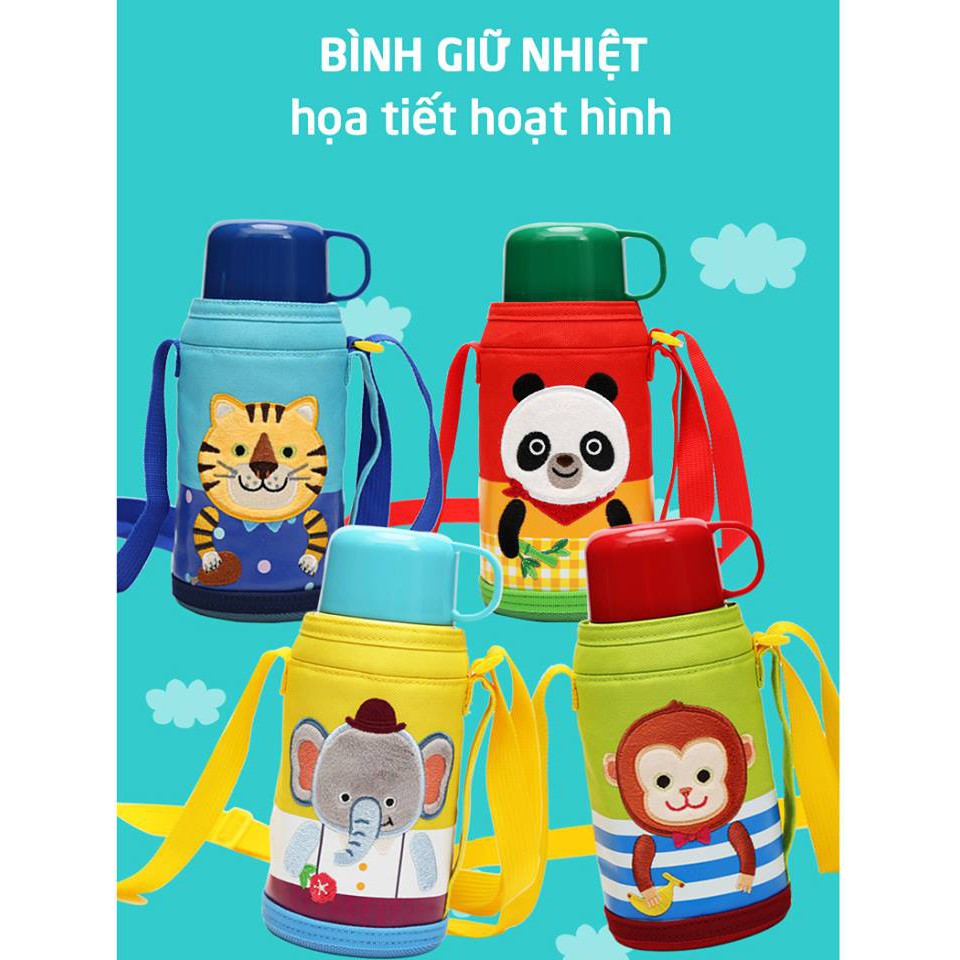 Bình giữ nhiệt cartoon vacuum bottle lock&lock