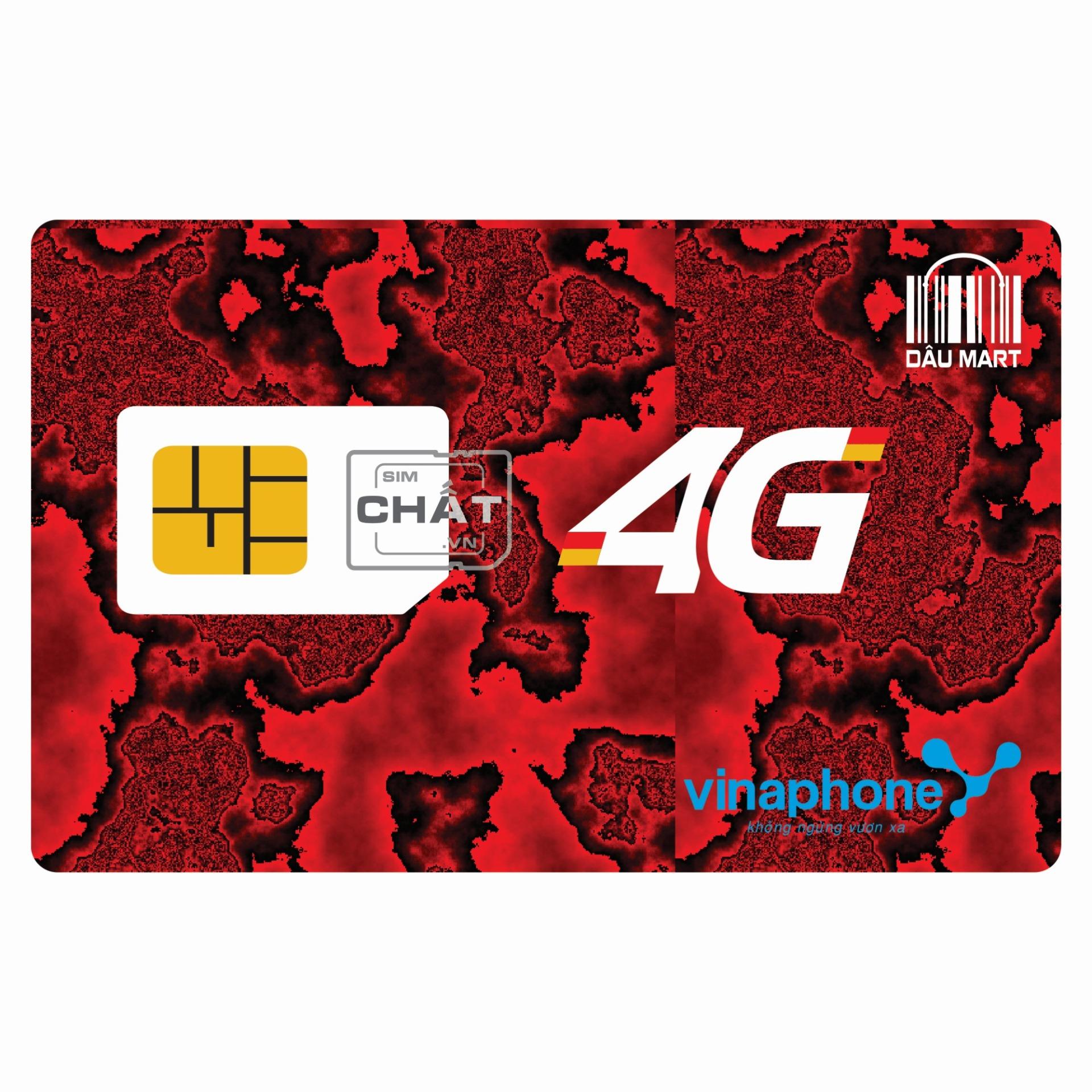 [HCM]SIM 4G Vinaphone D500 Dùng FREE 12 Tháng Với 5GB/Tháng Trọn Gói 1 Năm