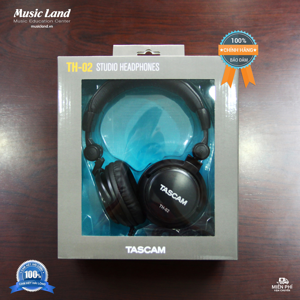 Tai Nghe Kiểm Âm TASCAM TH-02 - Chính Hãng