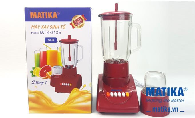Máy xay sinh tố cối thủy tinh mtk - 3105
