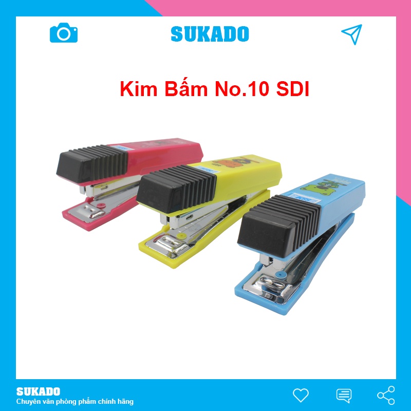 Máy bấm kim số 10 SDI, Bấm kim giấy cầm tay SUKADO SDI01