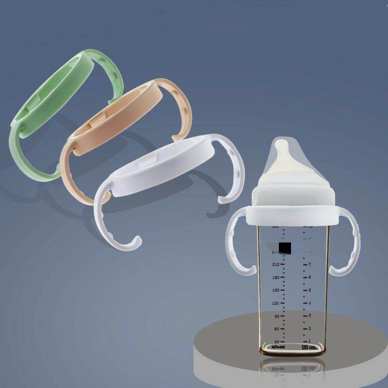 (RẺ VÔ ĐỊCH) Màu trắng - Tay Cầm nhựa Bình Sữa Hegen - Phụ kiện cho bình sữa 150ml và 240ml PKK HOT