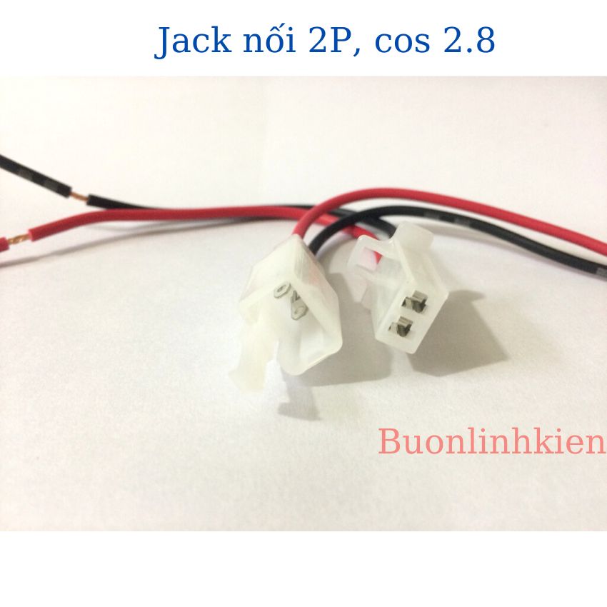 Jack kết nối 2p- cos 2.8 có dây
