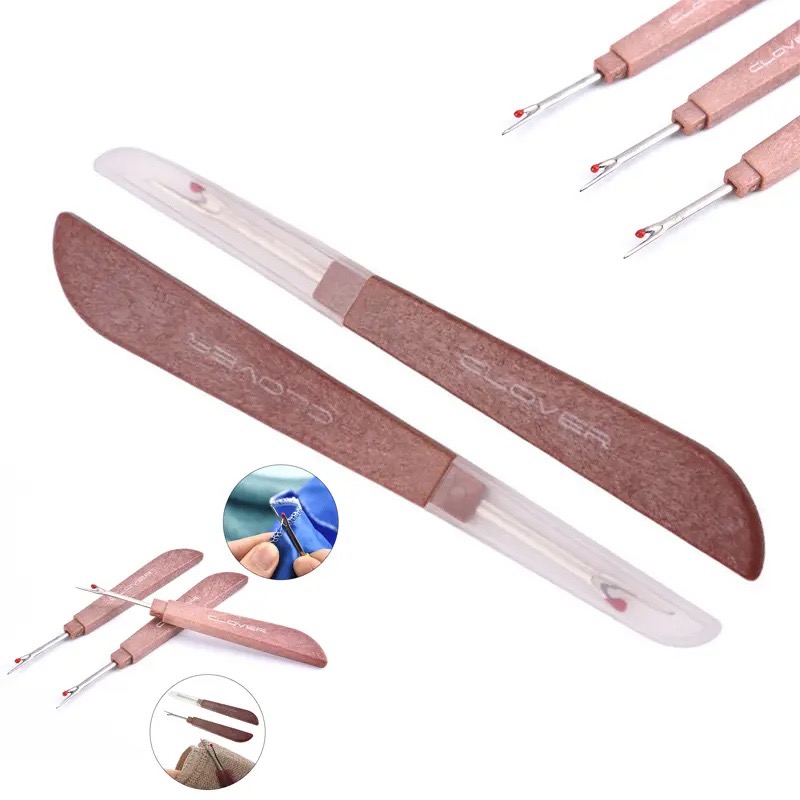 Dụng cụ rạch khuyết, gỡ chỉ tháo chỉ giả gỗ dùng trong ngành may mặc