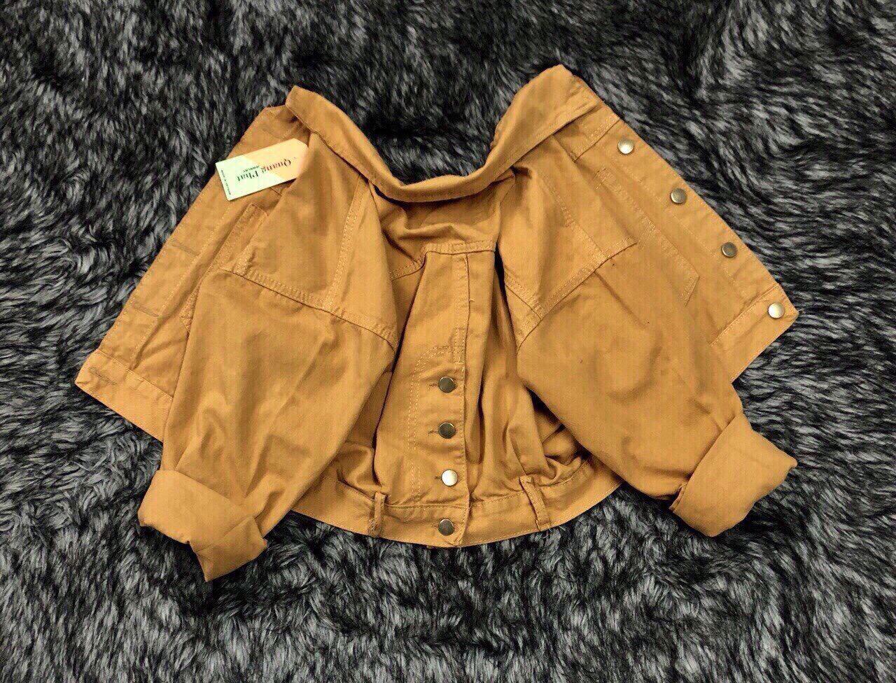 Áo Khoác Kaki Nữ Thời Minafashion Kk001