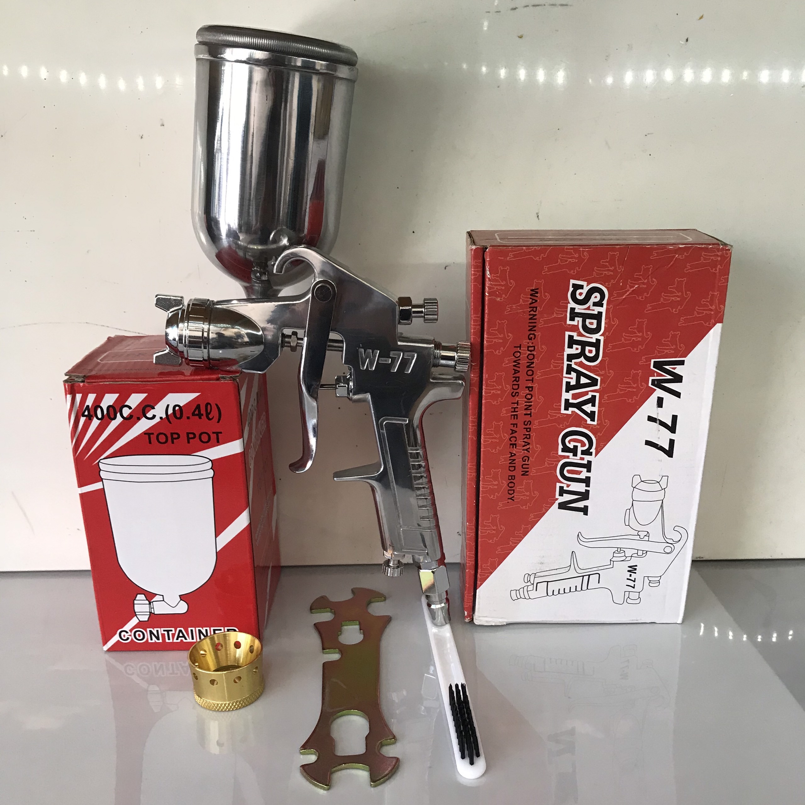 Thiết Bị Phun Sơn-Phun Keo W77 Kim Béc 4.0mm