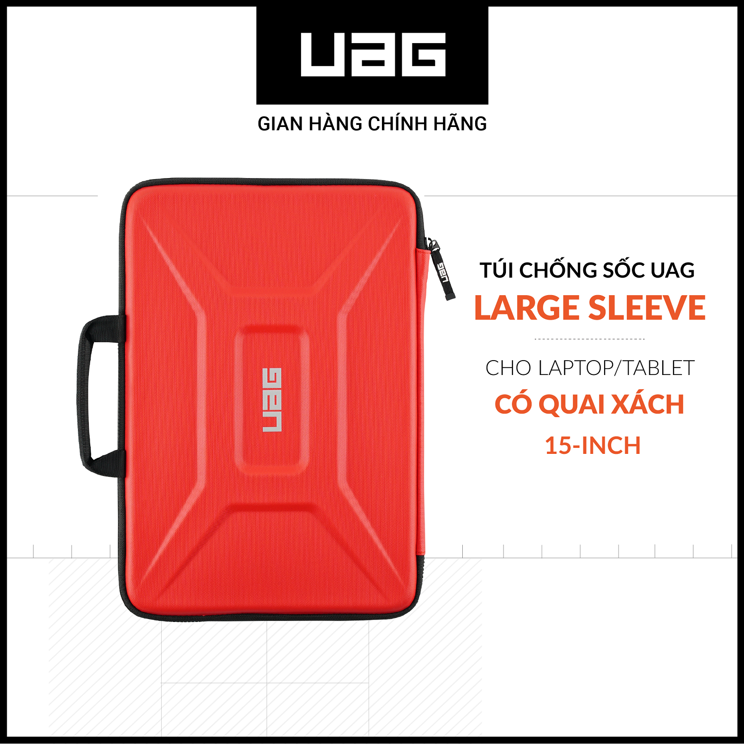 Túi chống sốc UAG Large Sleeve có quai xách cho Laptop/Tablet [15-16 inch]