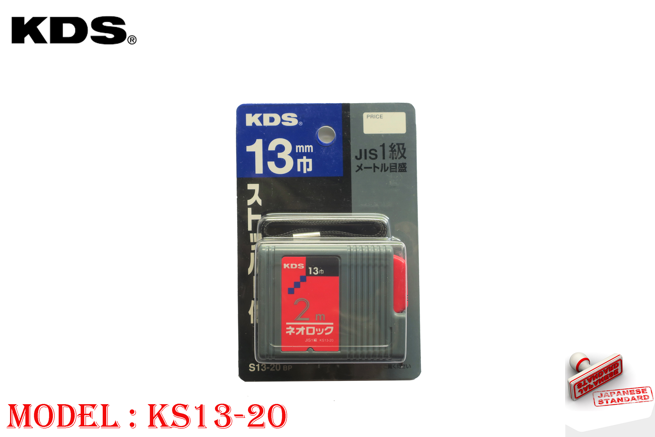Thước cuộn thép 2m kds ks13-20