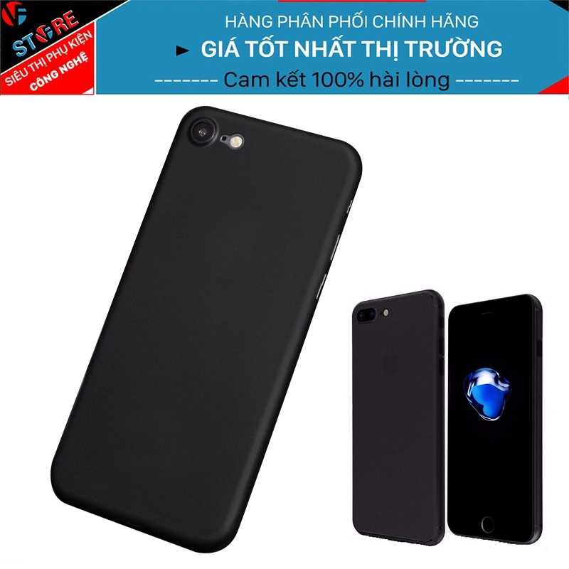 Ốp lưng Tuxedo Slim fit cho Iphone 7/8/SE 2/7plus/8plus nhựa dẻo PP, siêu mỏng, chống bám vân tay, bụi bẩn
