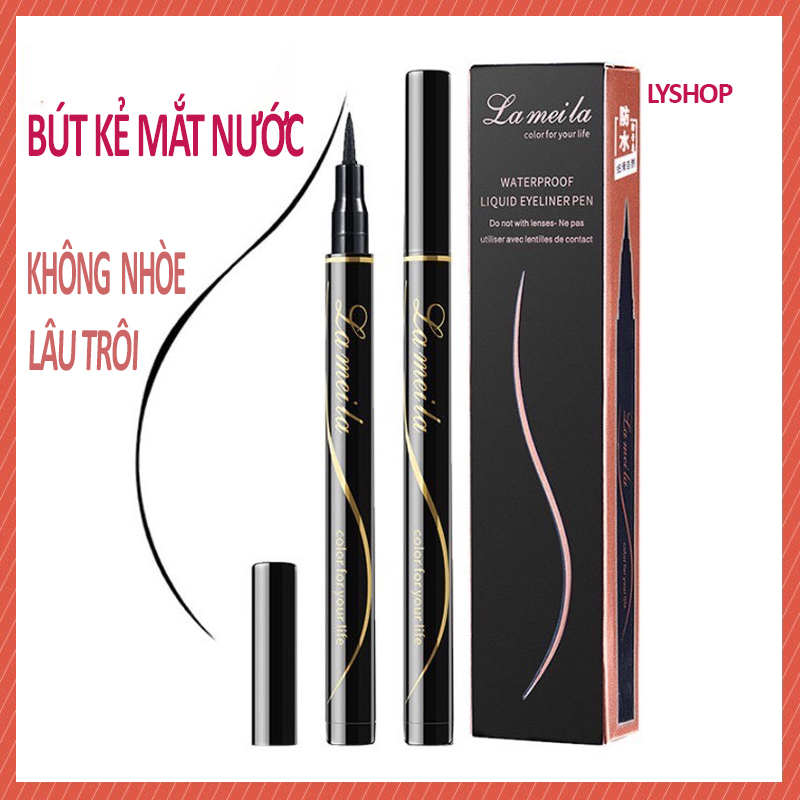 ❣️Bút kẻ mắt nước Lameila ❣️ không nhòe, lâu trôi , hàng chính hãng Waterproof Liquid Eyeliner Pen,Bút dạ kẻ mắt sắc nét chống nước LAMEILA bút kẻ mắt nội địa Trung TK-KM02 [HOA VIỆT SHOP]  A40