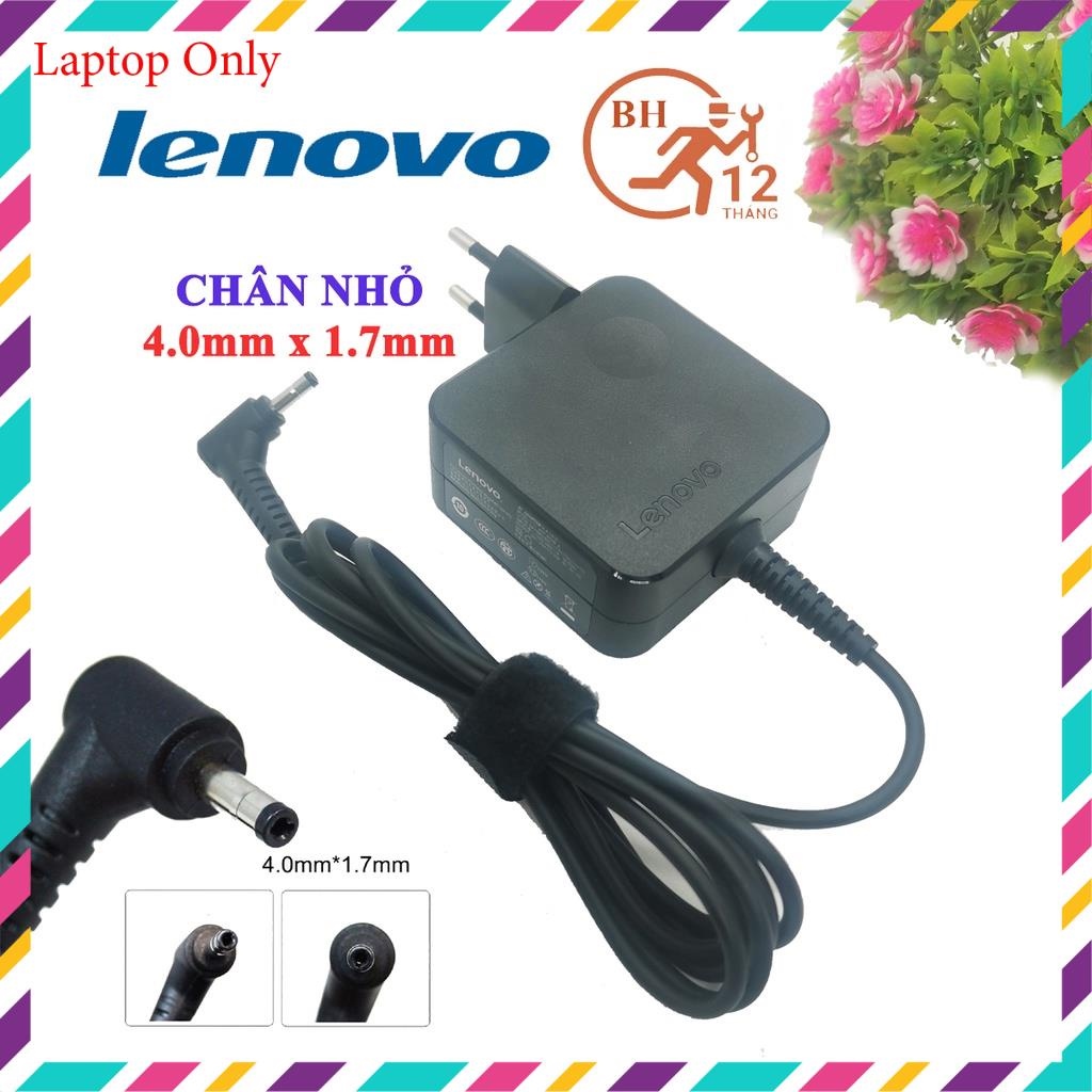 ✠ Sạc Laptop Lenovo ideapad 20V - 2.25A/3.25A Chính hãng Zin củ vuông chân nhỏ 4.0mm x 1.7mm