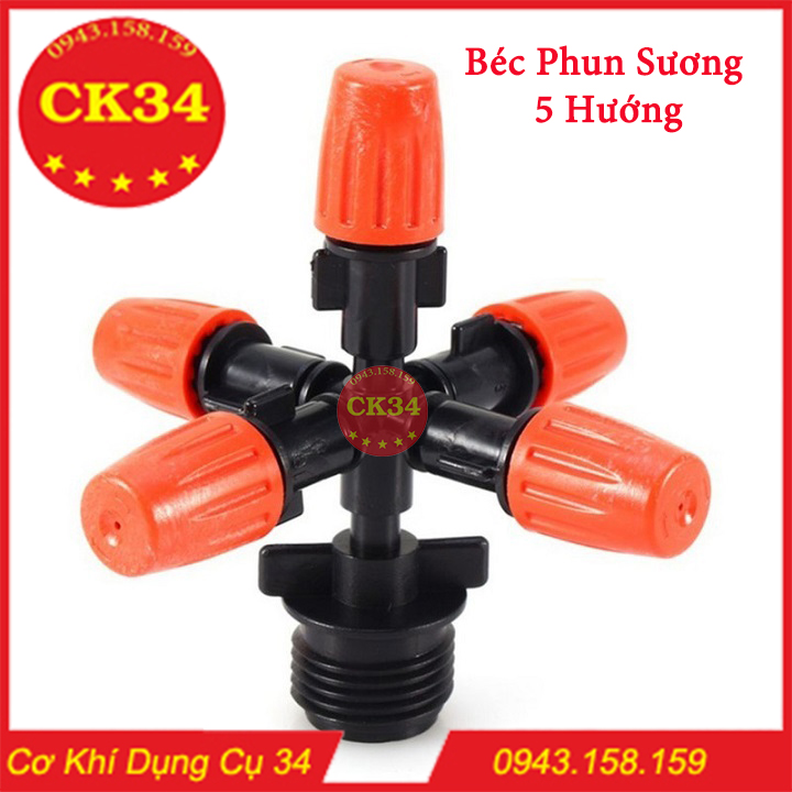Béc Phun Sương Tưới Cây Nhà Vườn kèm zen 21
