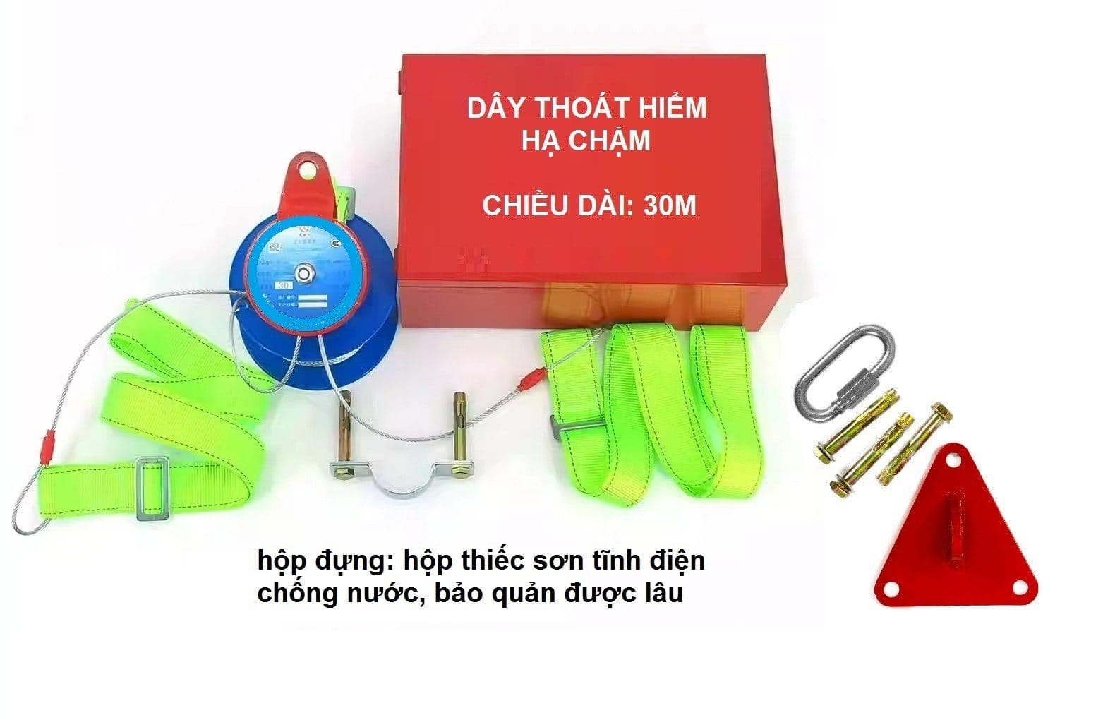 Dây hạ chậm thoát hiểm TQ từ tầng 10 trở xuống