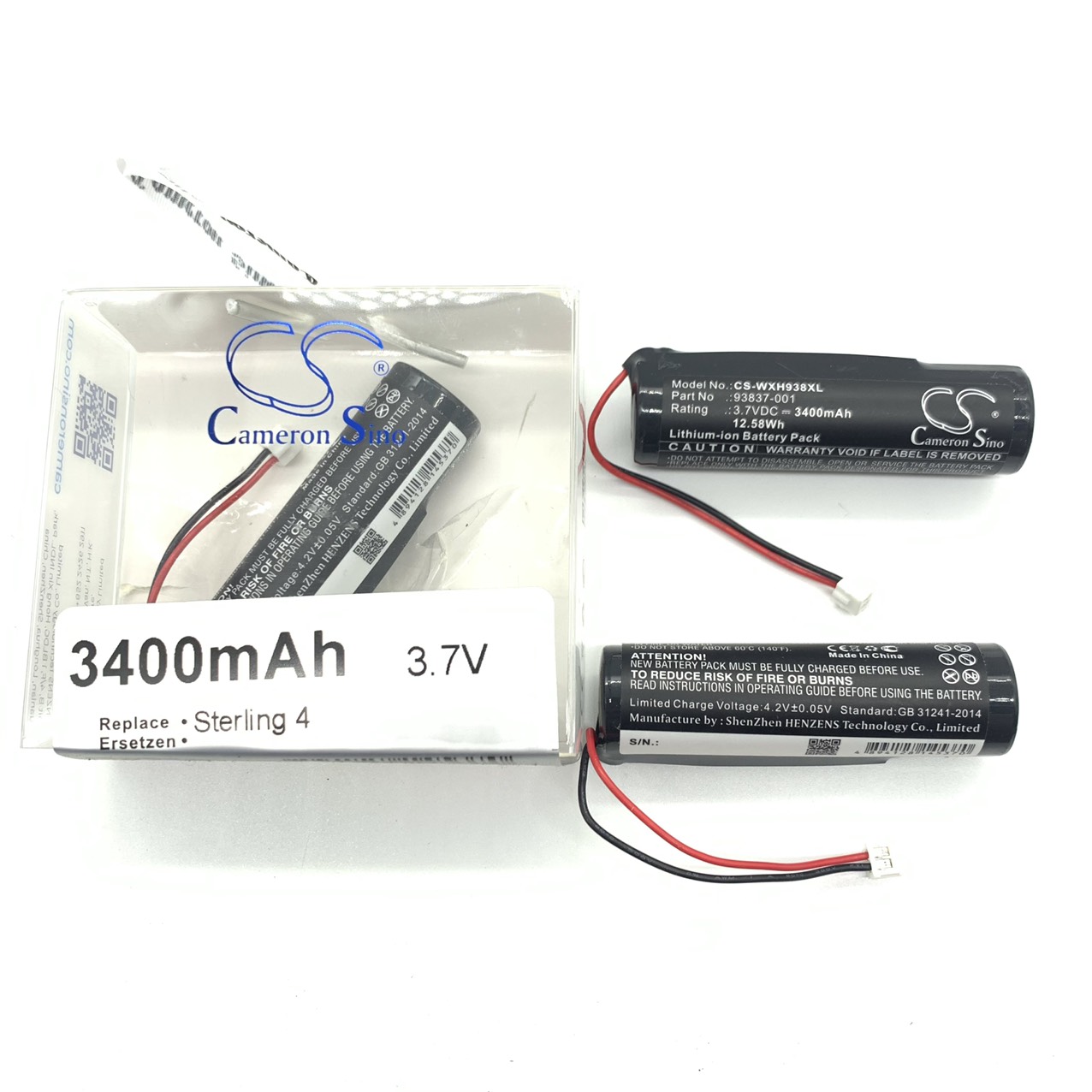 Pin Cameron Sino 3400mAH dùng cho tông đơ Wahl, MaGic,Senior,Sterling4, Supper Taper- TÔNG ĐƠ CẮT TÓC- dụng cụ làm tóc ptc