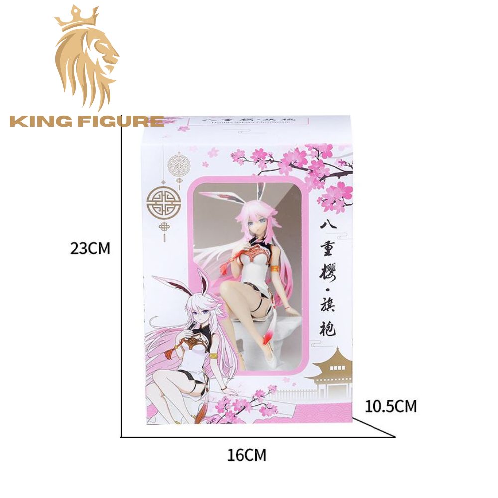 21cm mô hình yae sakura ngồi trên ghế đá king figure