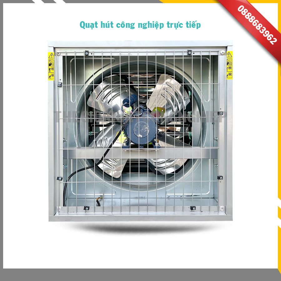 Quạt hút công nghiệp vuông, quạt thông gió công nghiệp vuông, quạt công nghiệp vuông 400x400, 500x500, 600x600, 700x700