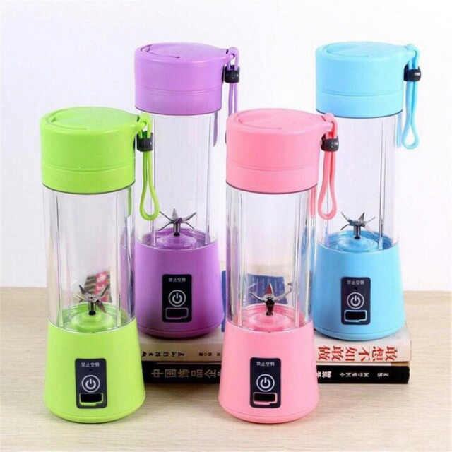 Máy xay sinh tố mini cầm tay sạc pin 6 lưỡi tiện lợi, , máy xay cầm tay 6 lưỡi mang đi tiện lợi đi du lịch