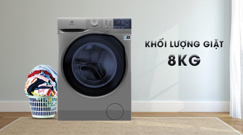 Máy giặt Electrolux EWF8024ADSA -Khối lượng giặt 8kg, thích hợp cho gia đình trên 5 người