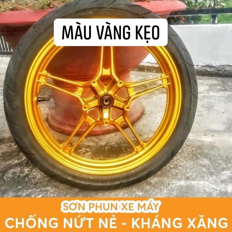 Sơn samurai chai màu vàng kẹo y016