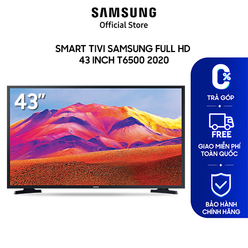 Smart tivi samsung full hd 43 inch t6500 2020
