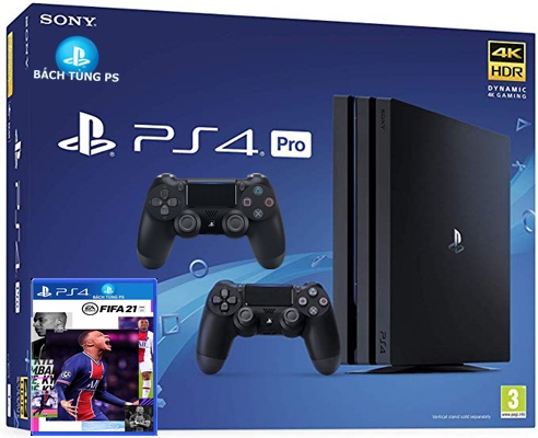 [Trả góp 0%]Máy Ps4 Pro Tặng Kèm Tay Cầm Và Fifa 21 -Hàng Chính Hãng