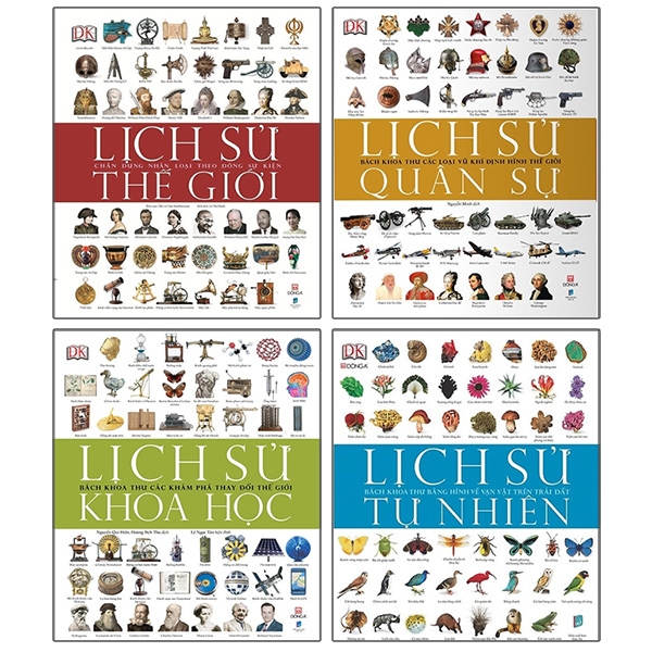 Fahasa - combo sách hay lịch sử - khoa học - tự nhiên - quân sự - thế giới
