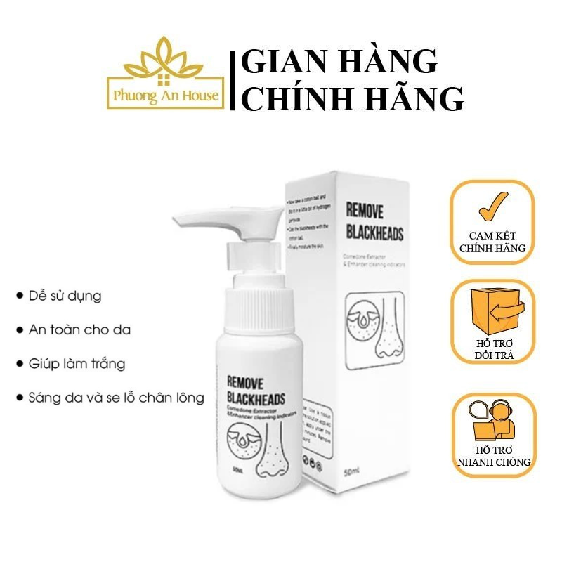 Ủ mụn đầu đen remove blackheads - phuonganhouse