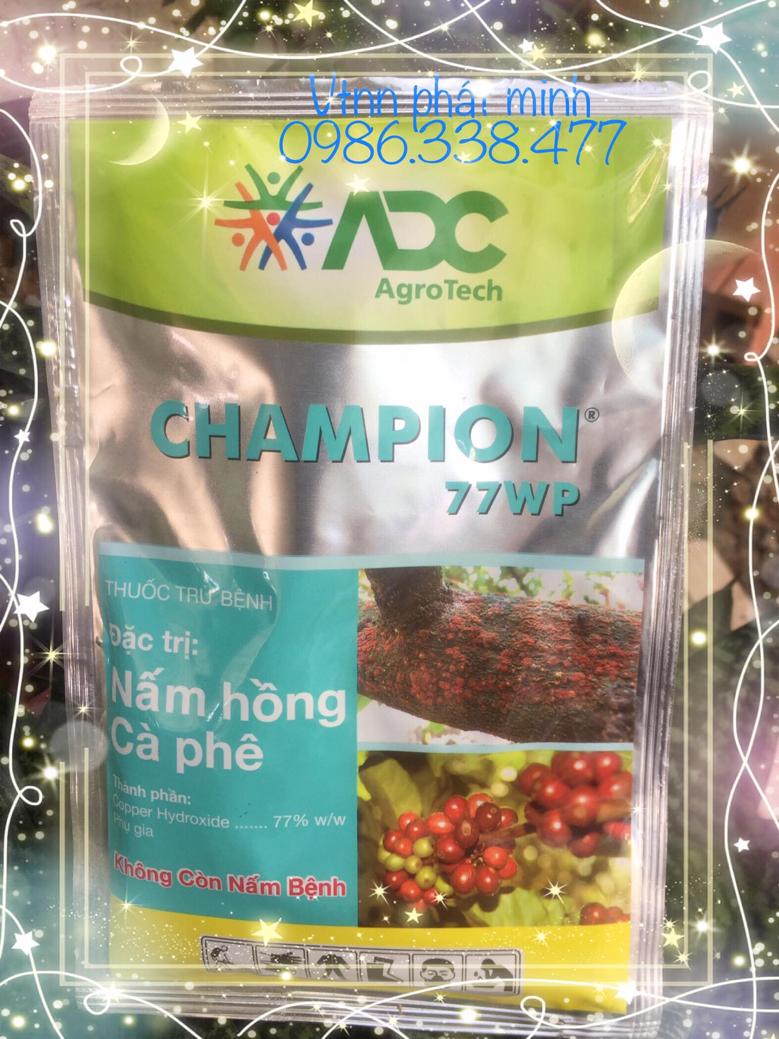 Thuốc trừ bệnh champion 77wp