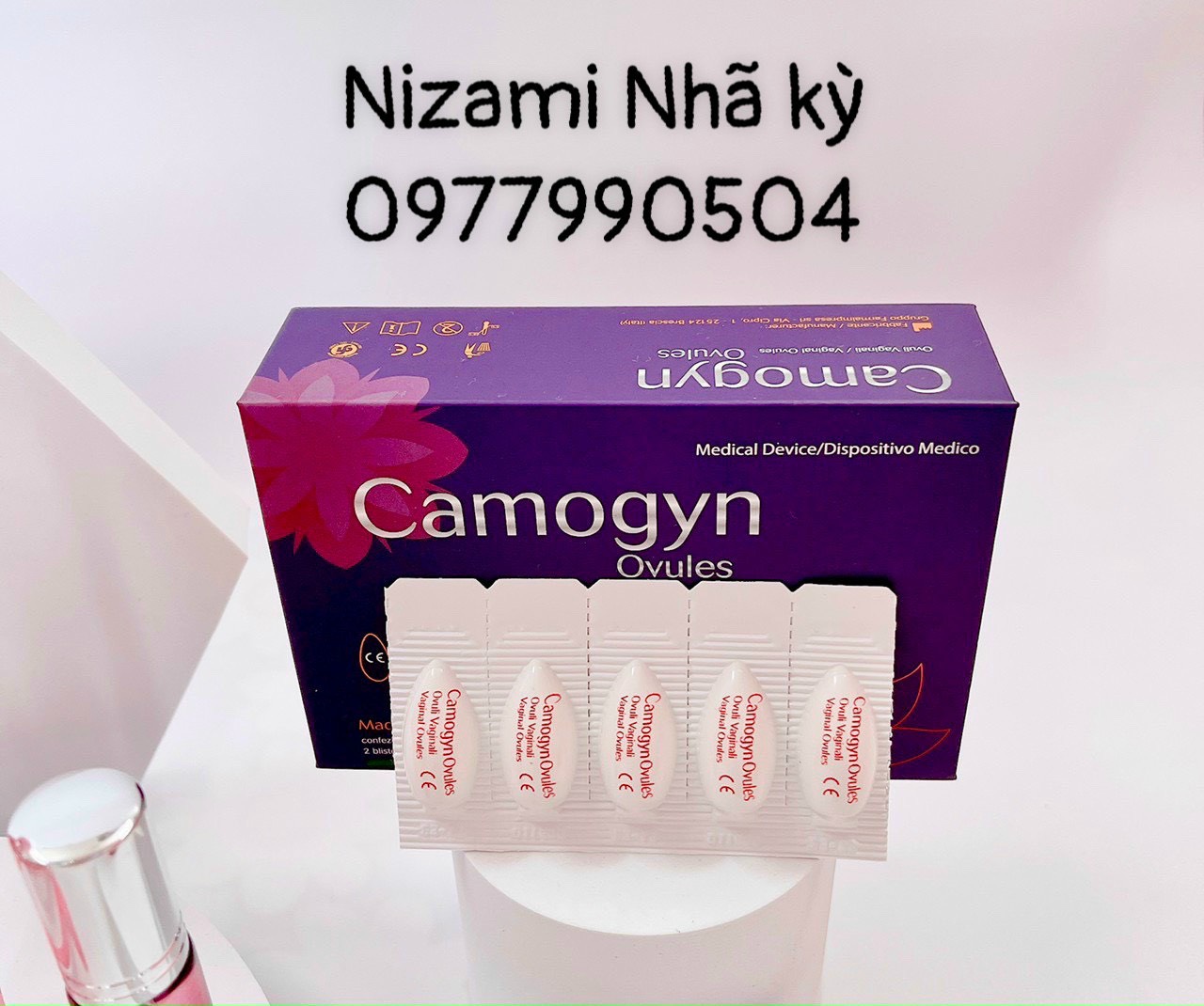 Viên đặt phụ khoa Camogyn hộp 10 viên