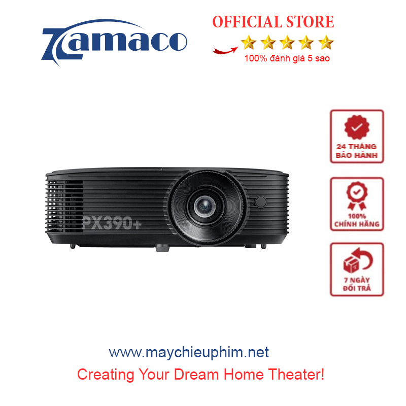 Máy chiếu OPTOMA PX390+, Hàng chính hãng - ZAMACO AUDIO
