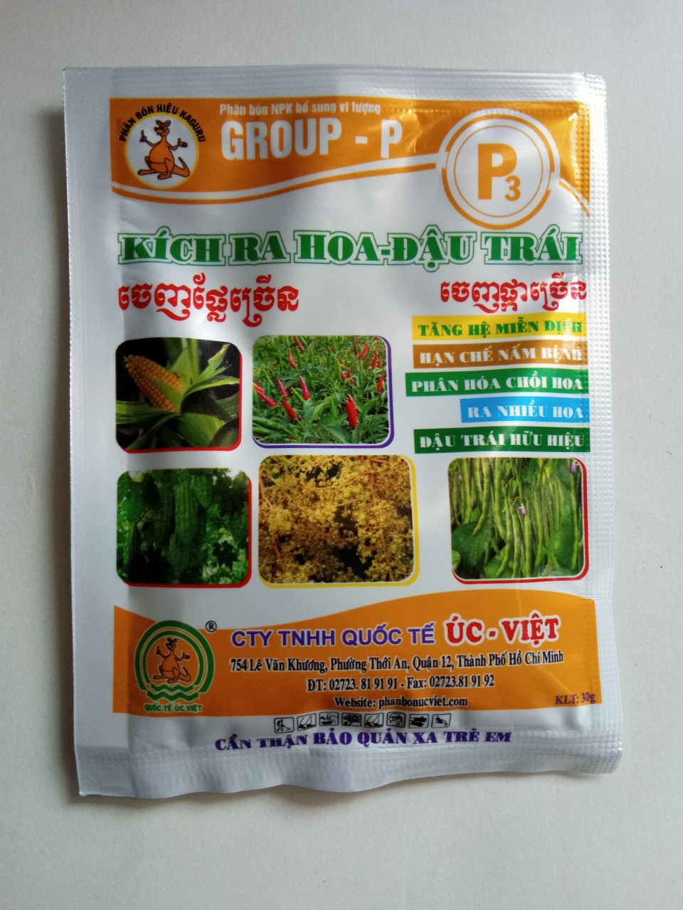 Kích thích ra hoa – Đậu quả , gói 30 gam