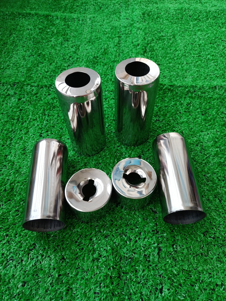 Bộ ống bảo vệ phuộc sau xe dream inox