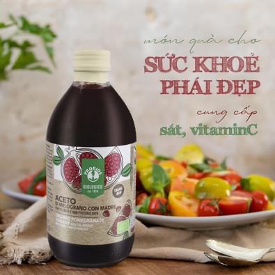 Giấm lựu hữu cơ probios 500ml