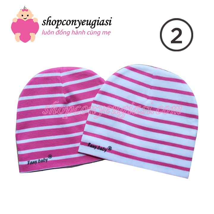 Nón sọc fany baby cho bé sơ sinh - made in vietnam