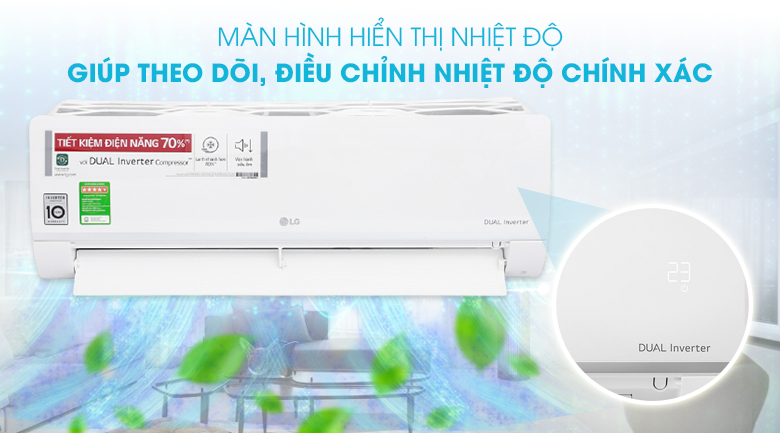 Máy lạnh LG Inverter V13ENS1 1.5HP - tiết kiệm điện Công suất tiêu Máy lạnh LG Inverter V13ENS1 1.5HP - tiết kiệm điện Công suất tiêu