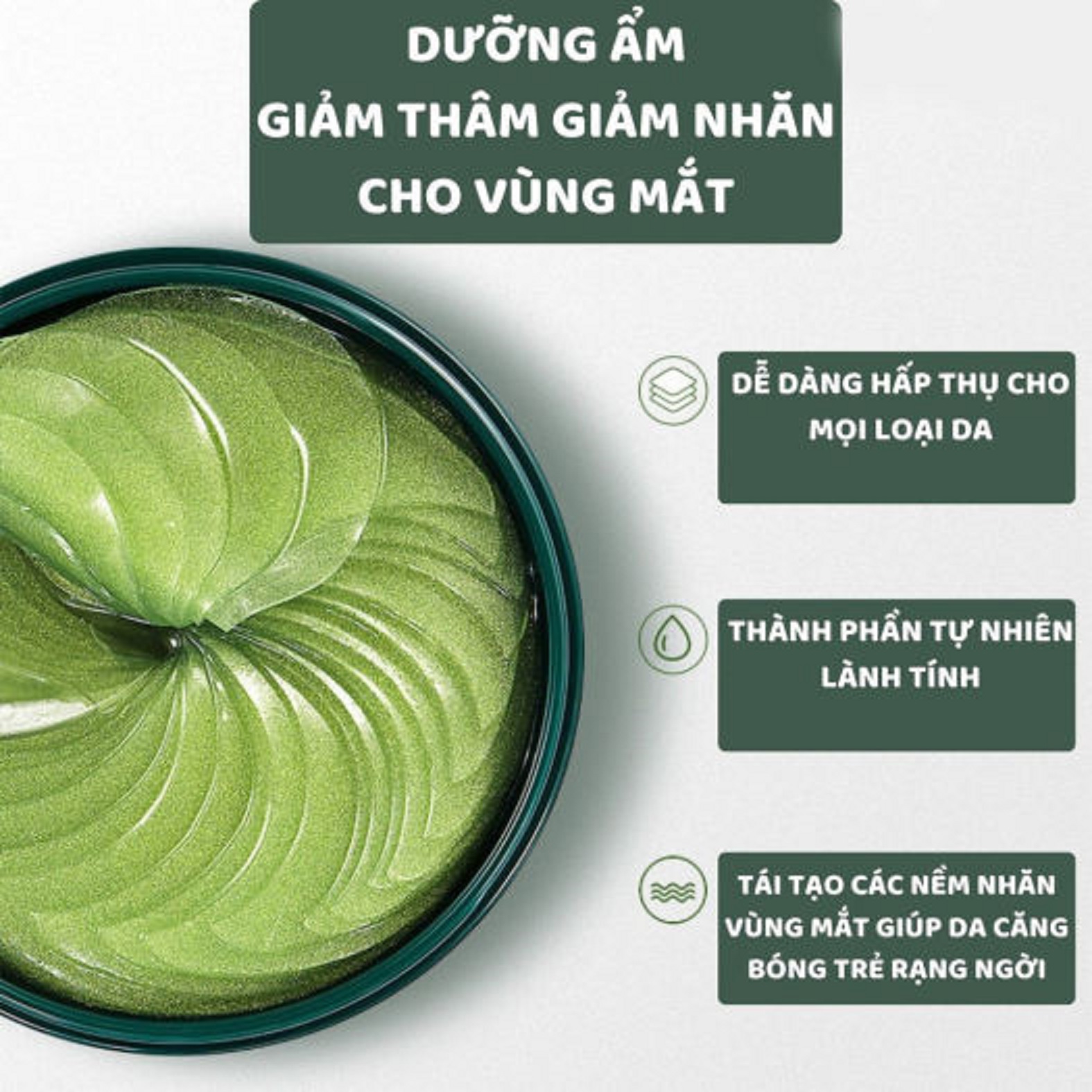 [60 MIẾNG] Mặt nạ mắt Bioaqua - Hộp 60 miếng mặt nạ dưỡng mắt