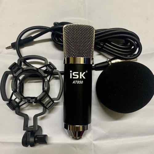 Mic thu âm chuyên nghiệp ISK AT850- mic thu âm chuẩn không bị rè bắt âm tốt bảo hành 12 tháng