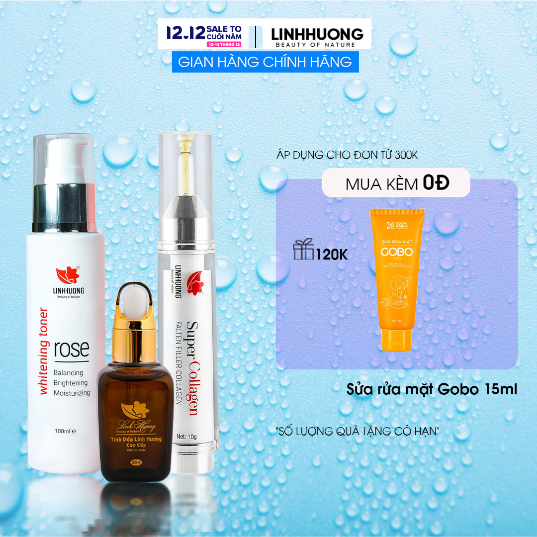 Linh Hương bộ dưỡng da giảm nám tàn nhang hiệu quả Tặng sữa rửa mặt Cocayhoala