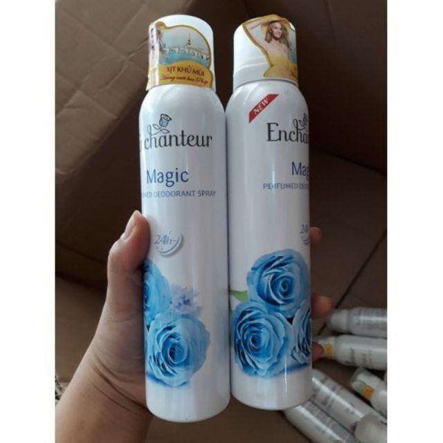 Combo 2 chai Xịt khử mùi enchanteur Magic 150g