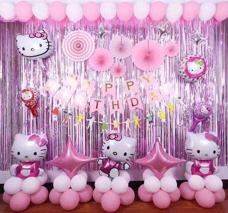 KHUYẾN MÃI - Bộ tổ chức sinh nhật nhiều chi tiết, trang trí không gian party thêm lộng lẫy, nhiều hình phù hợp cho cả bé trai và bé gái, Bo to chuc sinh nhat nhieu chi tiet, trang tri khong gian party them long lay