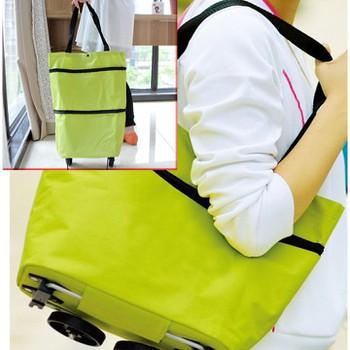 Xe kéo đi chợ dạng túi có bánh xe