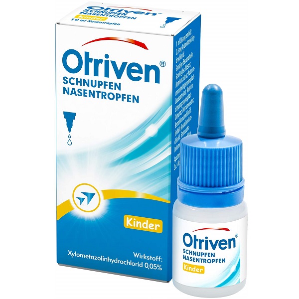 Nhỏ mũi otriven 0.05% -10ml cho bé 2-6 tuổi - hàng nội địa đức