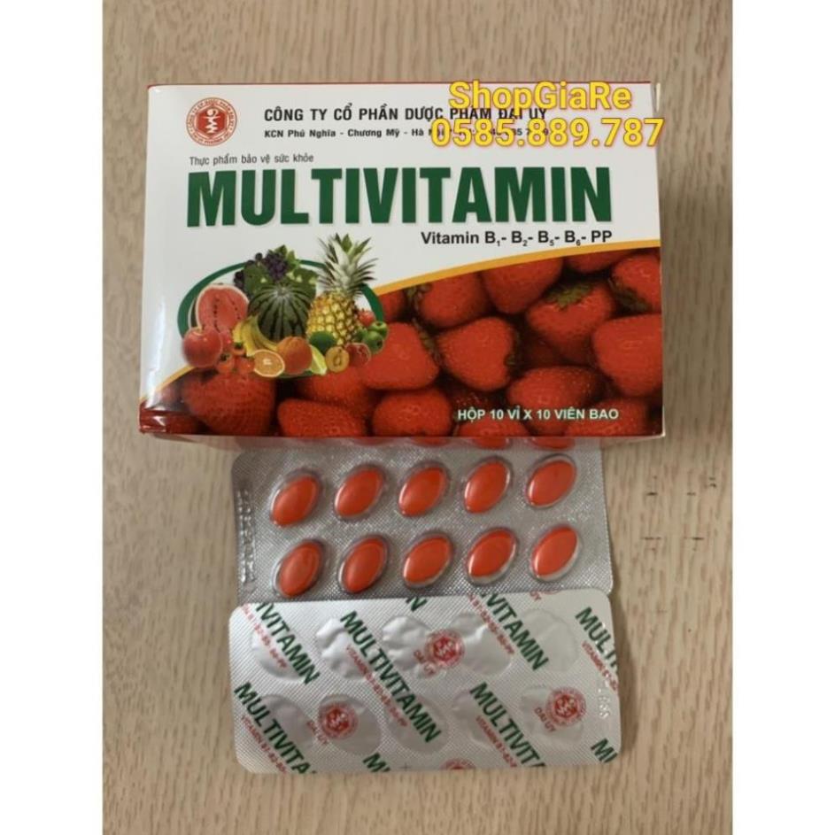 Multivitamin bổ sung vitamin khoáng chất, tăng cường sức khỏe nâng cao thể trạng